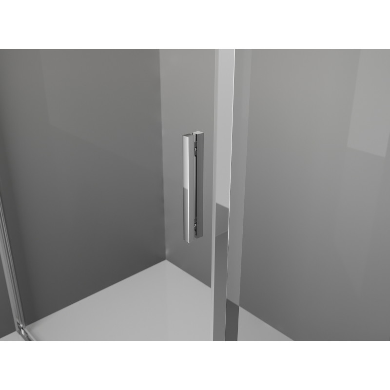 Mexen Exo-B kabina prysznicowa uchylna 70 x 120 cm, transparent, chrom - 817-070-120-01-00