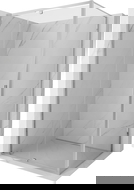 Mexen Exo kabina prysznicowa uchylna 140 x 110 cm, transparent, chrom - 819-140-110-01-00