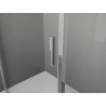 Mexen Exo-R kabina prysznicowa uchylna 145 x 120 cm, transparent, chrom - 819-145-120-01-00