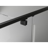 Mexen Exo-R kabina prysznicowa uchylna 155 x 110 cm, transparent, czarna - 819-155-110-70-00