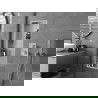 Mexen X-Wall-R półka wnękowa z kołnierzem i półką 90 x 30 cm, inox - 1910903010S