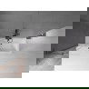Mexen Velar L parawan nawannowy 2-skrzydłowy rozsuwany 75 x 150 cm, transparent, gun metal - 896-075-003-01-95