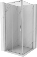 Mexen Exo-S kabina prysznicowa rozsuwana 120 x 120 cm, transparent, chrom - 8151-120-120-01-00