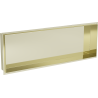 Mexen X-Wall-NR półka wnękowa bez kołnierza 90 x 30 cm, złota - 1951903010