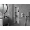 Mexen X-Wall-NR półka wnękowa bez kołnierza z półką 90 x 30 cm, inox - 1911903010S