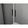 Mexen Exo-BR Duo kabina prysznicowa uchylna 120 x 80 cm, transparent, czarna - 8182-120-080-70-00