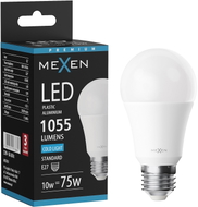 Mexen Nova żarówka LED E27, A60, 10W, Zimna - 6500K, 1055 lm - L100-E27-1065-01
