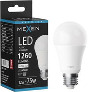 Mexen Nova żarówka LED E27, A60, 12W, Neutralna - 4000K, 1260 lm - L100-E27-1240-01