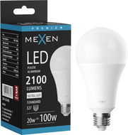 Mexen Nova żarówka LED E27, A70, 20W, Neutralna - 4000K, 2100 lm - L100-E27-2034-01