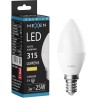 Mexen Nova żarówka LED E14, C37, 1W, Ciepła - 3000K, 105 lm - L102-E14-0130-01
