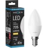 Mexen Nova żarówka LED E14, C37, 6W, Ciepła - 3000K, 630 lm - L102-E14-0630-01