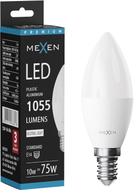 Mexen Nova żarówka LED E14, C37, 10W, Ciepła - 3000K, 1055 lm - L102-E14-1030-01