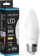 Mexen Nova żarówka LED E27, C37, 5W, Ciepła - 3000K, 525 lm - L102-E27-0530-01