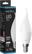 Mexen Nova żarówka LED płomyk E14, C37, 10W, Ciepła - 3000K, 1055 lm - L106-E14-1030-01