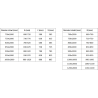 Mexen Exo-B kabina prysznicowa uchylna 80 x 90 cm, transparent, złota - 817-080-090-50-00