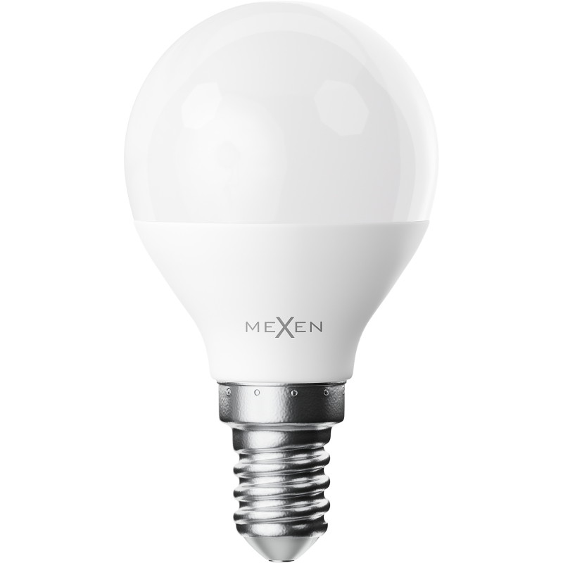 Mexen Nova żarówka LED E14, G45, 1W, Ciepła - 3000K, 105 lm - L101-E14-0130-01