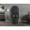 Mexen Rico miska wc Rimless z deską wolnoopadającą slim, duroplast, czarna mat - 30721085