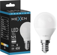 Mexen Nova żarówka LED E14, G45, 5W, Neutralna - 4000K, 525 lm - L101-E14-0540-01