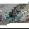 Mexen Rico miska wc Rimless z deską wolnoopadającą slim, duroplast, zielona jasna mat - 30724048