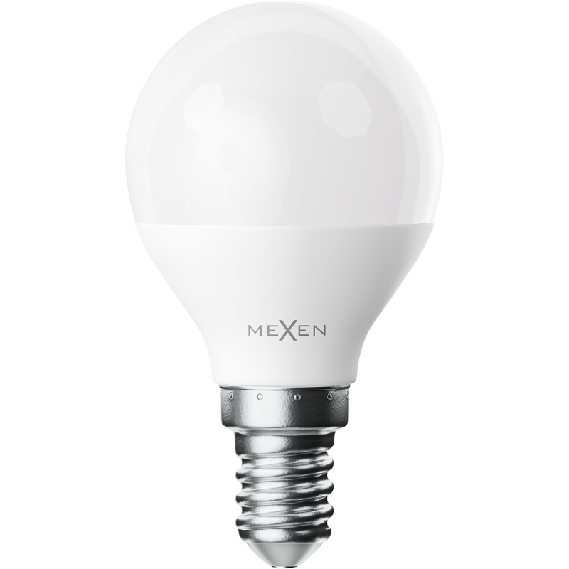 Mexen Nova żarówka LED E14, G45, 6W, Zimna - 6500K, 630 lm - L101-E14-0665-01