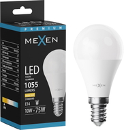 Mexen Nova żarówka LED E14, G45, 10W, Ciepła - 3000K, 1055 lm - L101-E14-1030-01