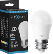 Mexen Nova żarówka LED E27, G45, 9W, Zimna - 6500K, 945 lm - L101-E27-0965-01