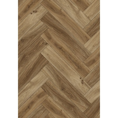 Mexen Amsterdam panele winylowe jodełka 635 x 127 mm SPC 6,5 mm podkład 1,5 mm, 4 V-Fuga, Dąb - F1191-0635-127-505-4V1-01