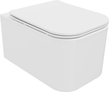 Mexen Elis miska wc Rimless z deską wolnoopadającą slim, duroplast, biała połysk - 30910600