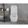 Mexen Elis miska wc Rimless z deską wolnoopadającą slim, duroplast, biała połysk - 30910600