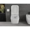 Mexen Madox miska wc Rimless z deską wolnoopadającą slim, duroplast, biała połysk - 30154000
