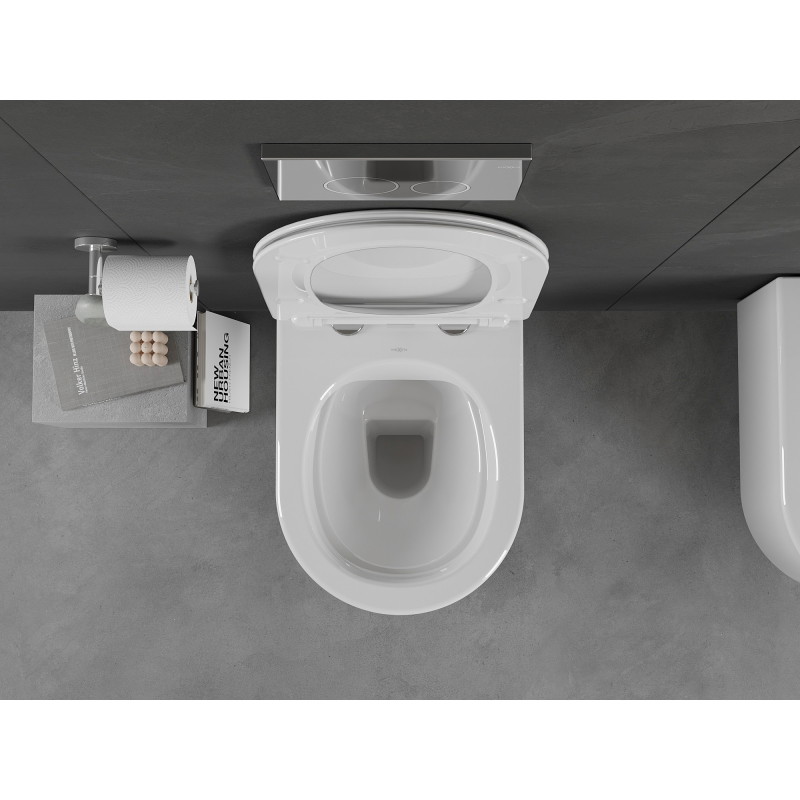 Mexen Sofia miska wc Rimless, biała połysk - 3354XX00