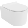 Mexen Sofia miska wc Rimless z deską wolnoopadającą slim, duroplast, biała połysk - 30540100