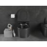 Mexen Sofia miska wc Rimless z deską wolnoopadającą slim, duroplast, czarna mat - 30540185