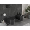 Mexen Sofia miska wc Rimless z deską wolnoopadającą slim, duroplast, czarna mat - 30540185