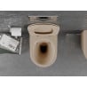 Mexen Lena miska wc Rimless z deską wolnoopadającą slim, duroplast, cappuccino mat - 30224064