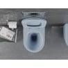 Mexen Lena miska wc Rimless z deską wolnoopadającą slim, duroplast, szara-niebieska mat - 30224069