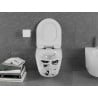 Mexen Lena miska wc Rimless z deską wolnoopadającą slim, duroplast, biała wzór - 30224099