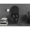 Mexen Lena miska wc Rimless z deską wolnoopadającą slim, duroplast, czarna mat - 30220185