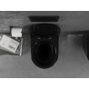 Mexen Lena miska wc Rimless z deską wolnoopadającą slim, duroplast, czarna połysk - 30224070