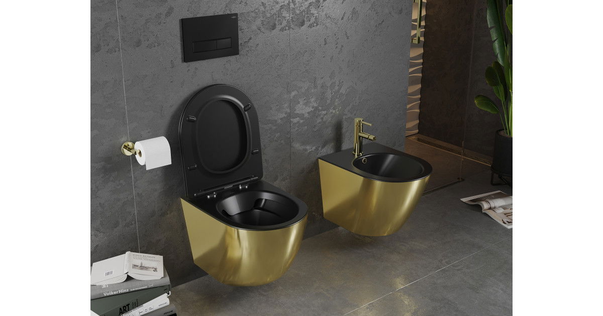 Mexen Lena miska wc Rimless z deską wolnoopadającą slim, duroplast