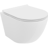 Mexen Lena miska wc Rimless z deską wolnoopadającą slim, duroplast, biała połysk - 30220500