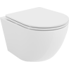 Mexen Lena miska wc Rimless z deską wolnoopadającą slim, duroplast, biała połysk - 30220300