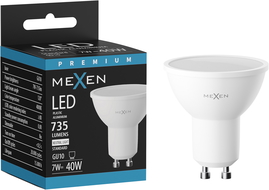 Mexen Nova żarówka LED GU10, 7W, Neutralna - 4000K, 735 lm - L107-GU10-0740-01