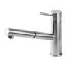 Omnires Y bateria kuchenna stojąca z wyciąganą wylewką, inox - Y1254/9IN