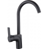 Mexen Ebro bateria kuchenna, czarna - 671500-70