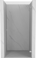 Mexen Lunar-B drzwi prysznicowe uchylne prawe 55 cm, transparent, chrom - 832-055-000-01-00-P