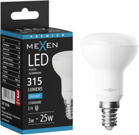 Mexen Nova żarówka LED E14, R50, 3W, Zimna - 6500K, 315 lm - L103-E14-0365-01