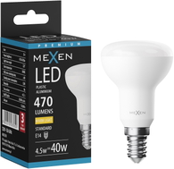 Mexen Nova żarówka LED E14, R50, 4,5W, Ciepła - 3000K, 470 lm - L103-E14-0530-01