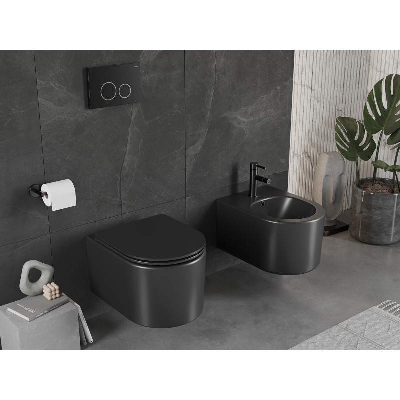 Mexen Sofia bidet wiszący, czarny mat - 35544885