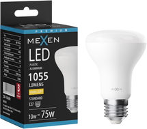 Mexen Nova żarówka LED E27, R63, 10W, Ciepła - 3000K, 1055 lm - L104-E27-1030-01